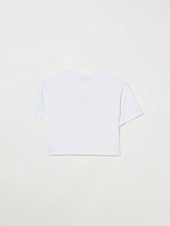 26SS [키즈] 디젤 티셔츠 J026050GRAI K100 White - DIESEL