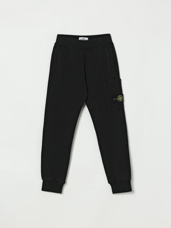 26SS [키즈] 스톤 아일랜드 트레이닝/조거 팬츠 6200003S0040 V0029 Black