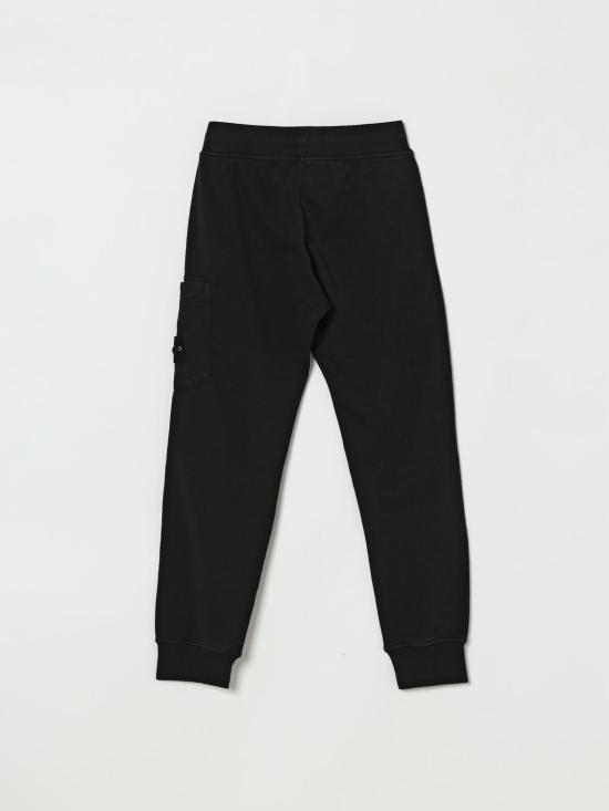 26SS [키즈] 스톤 아일랜드 트레이닝/조거 팬츠 6200003S0040 V0029 Black - STONE ISLAND