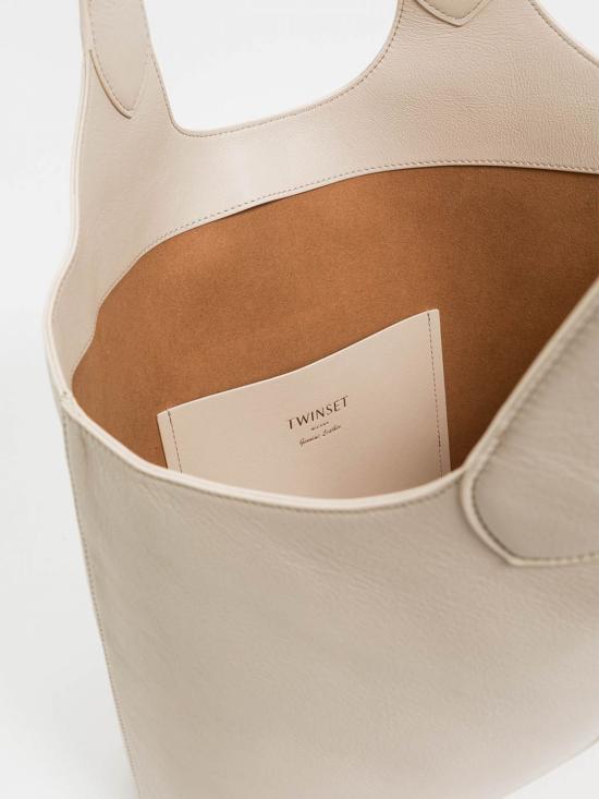 26SS 트윈셋 토트백 261TB7130 07222 Yellow Cream - TWINSET