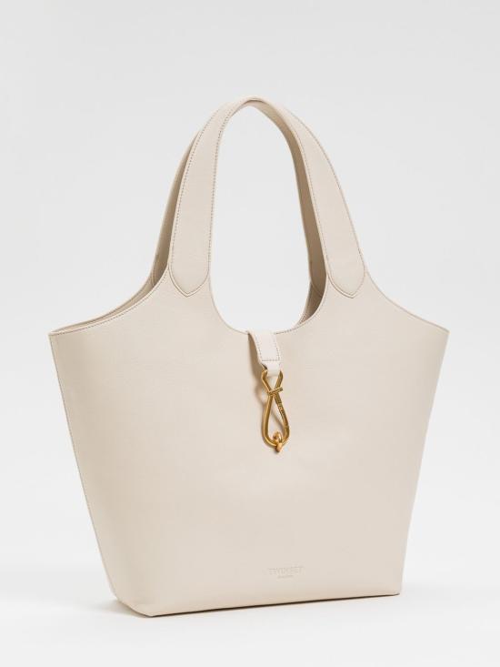 26SS 트윈셋 토트백 261TB7130 07222 Yellow Cream - TWINSET