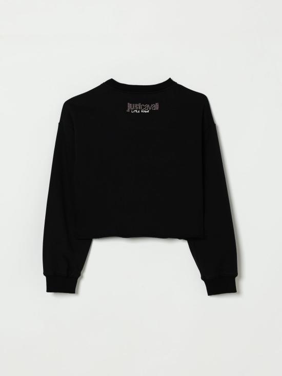 26SS [키즈] 저스트까발리 풀오버 JGP26174FEG4 Black - JUST CAVALLI