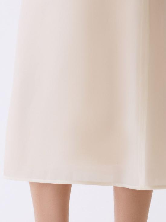 26SS 파비아나 필리피 롱 스커트 GND266F406D942 0145 Butter - FABIANA FILIPPI