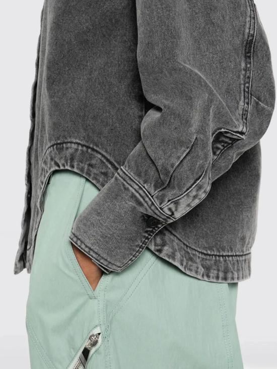 26SS 디 아티코 셔츠 260WCB00074DDD104AA 100 Black - THE ATTICO