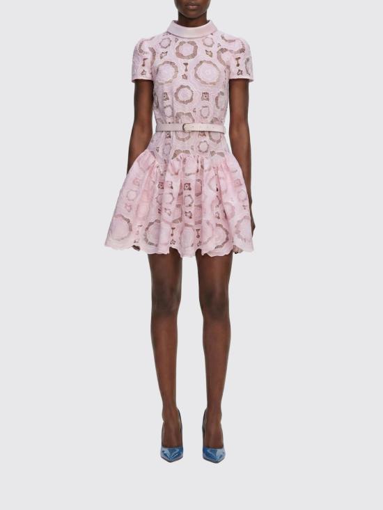 26SS 셀프 포트레이트 미디 원피스 RS26167SP Pink