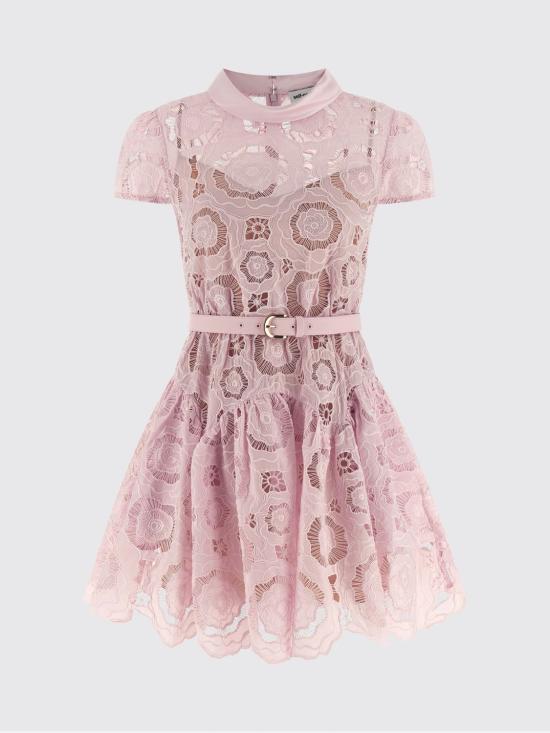 26SS 셀프 포트레이트 미디 원피스 RS26167SP Pink - SELF PORTRAIT