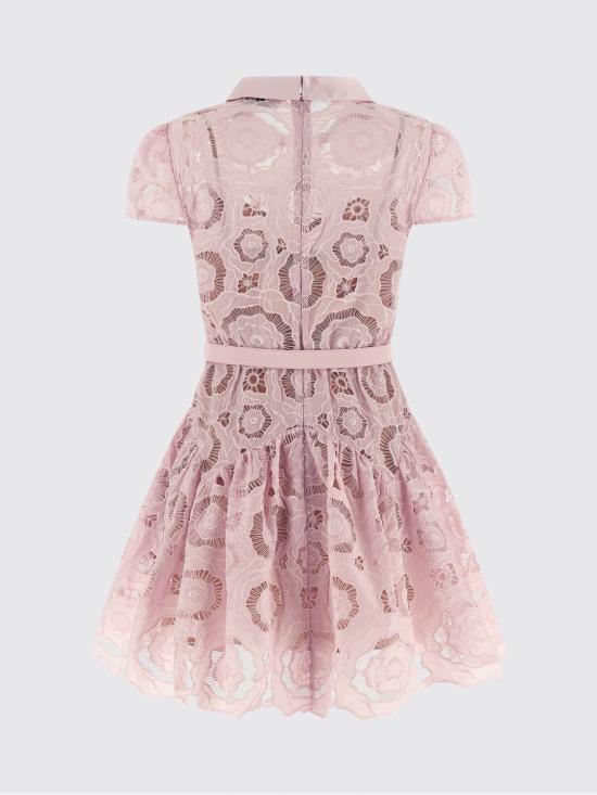 26SS 셀프 포트레이트 미디 원피스 RS26167SP Pink - SELF PORTRAIT