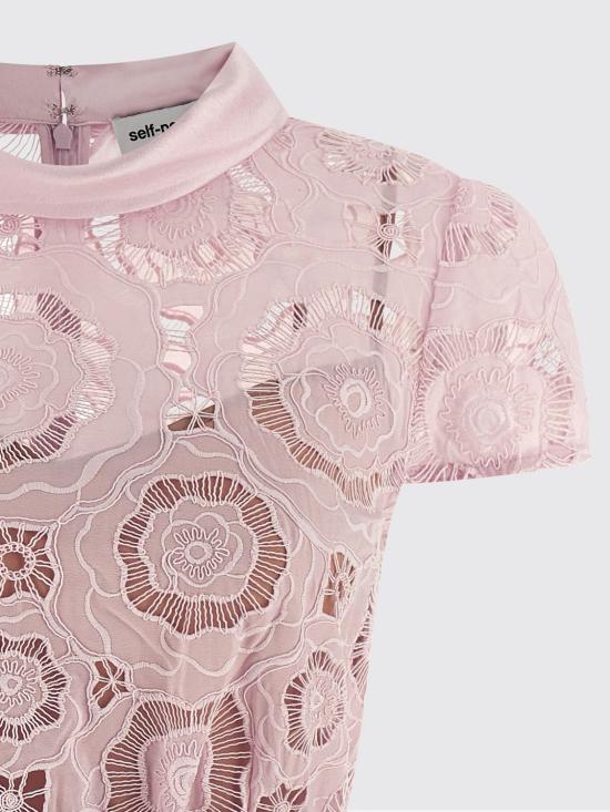 26SS 셀프 포트레이트 미디 원피스 RS26167SP Pink - SELF PORTRAIT