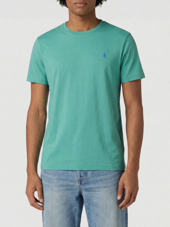 26SS 폴로 랄프로렌 포니로고 자수 반팔 티셔츠 710671438 507 Green