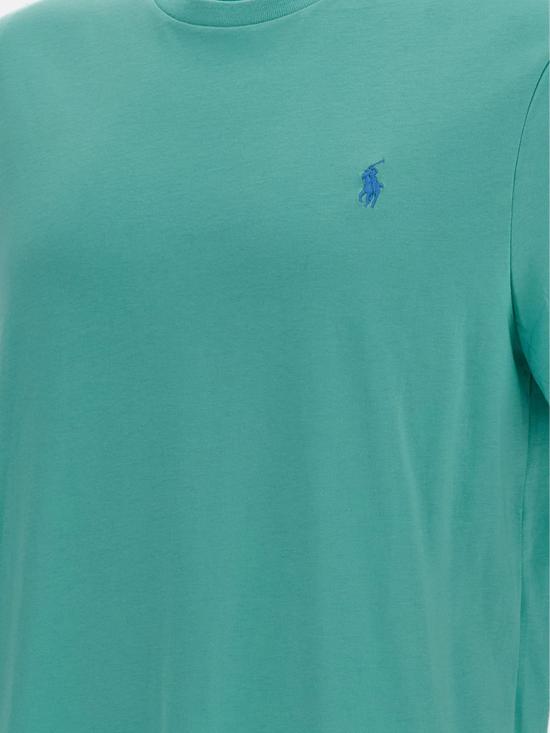 26SS 폴로 랄프로렌 포니로고 자수 반팔 티셔츠 710671438 507 Green - POLO RALPH LAUREN