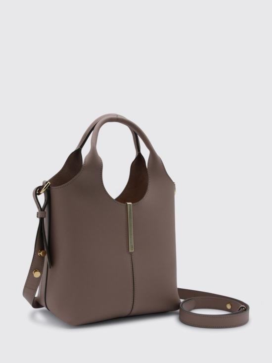 26SS 토즈 레더 미니 토트 쇼핑백 XBWEBRF0100UBL C428 Yellow - TODS