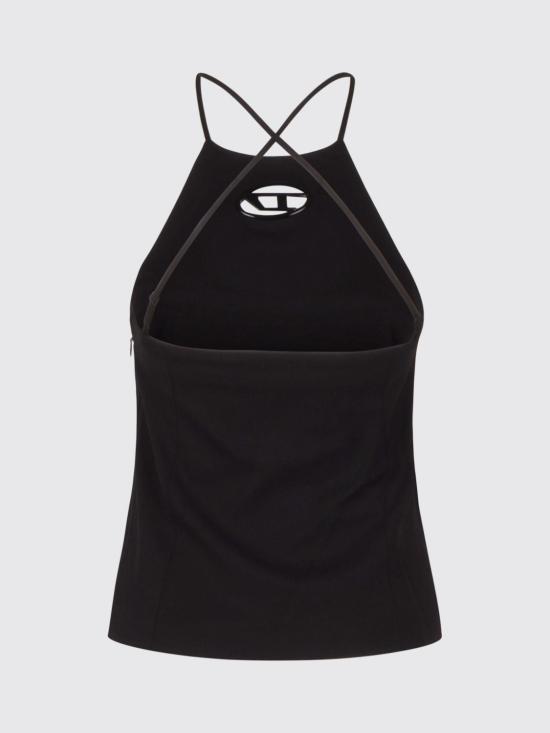 26SS 디젤 민소매 티셔츠 A200940PHAL 9XX Black - DIESEL