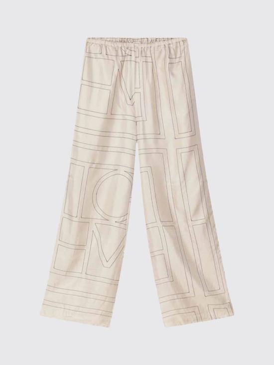 26SS 토템 팬츠 213255707926 008 White - TOTEME