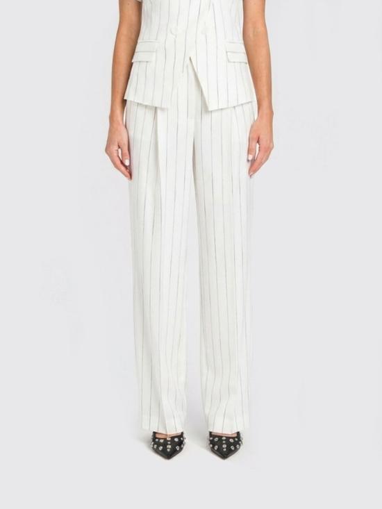 26SS 액티튜드 트윈세트 스트레이트 팬츠 261AP2084 13283 White