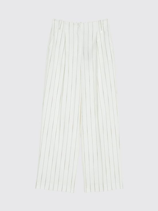 26SS 액티튜드 트윈세트 스트레이트 팬츠 261AP2084 13283 White - ACTITUDE TWINSET