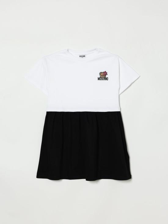 26SS [키즈] 모스키노 원피스 HDV0HRLAA43 80359 White