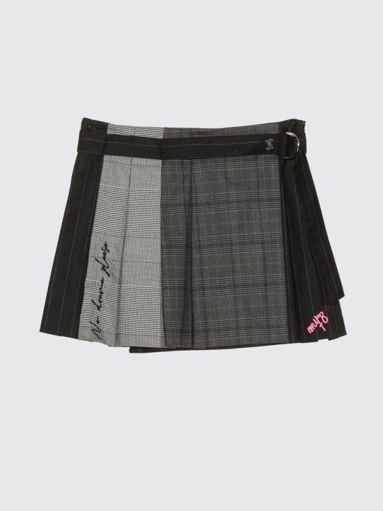 25FW 액티튜드 트윈세트 숏 스커트 252AQ2041 12852 Grey - ACTITUDE TWINSET