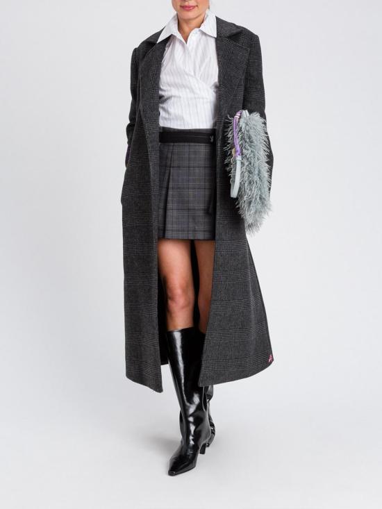 25FW 액티튜드 트윈세트 숏 스커트 252AQ2041 12852 Grey - ACTITUDE TWINSET