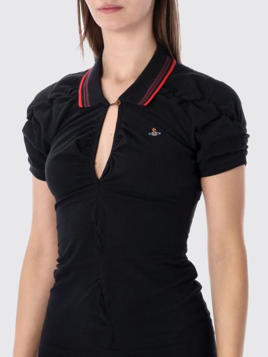 26SS 비비안웨스트우드 롱 원피스 16010051J00AU N401 Black - VIVIENNE WESTWOOD