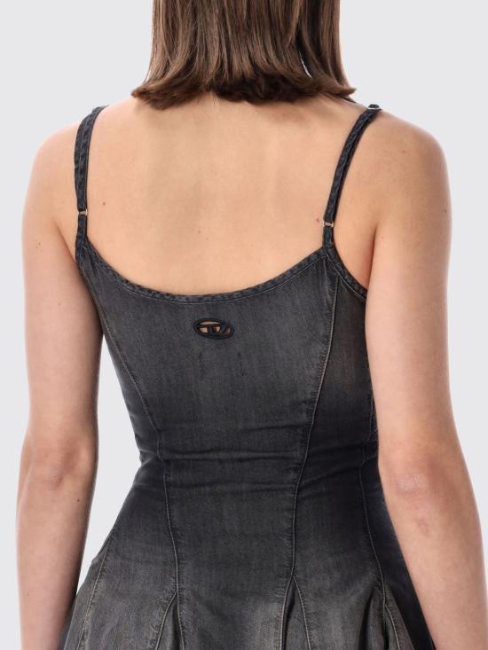 26SS 디젤 롱 원피스 A20907068VM 02 Black - DIESEL