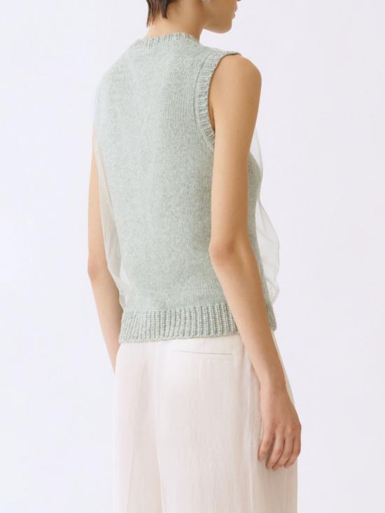 26SS 파비아나 필리피 베스트 MAD266F112L745 6172 Mint - FABIANA FILIPPI