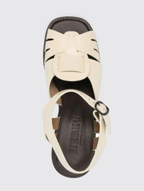 26SS 헤레우 힐/펌프스 ANSHWFS24 CUSTARD Nude - HEREU