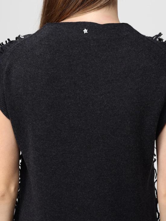 25FW 로레나안토니아찌 베스트 I25135MJ25A328 2264 Grey - LORENA ANTONIAZZI