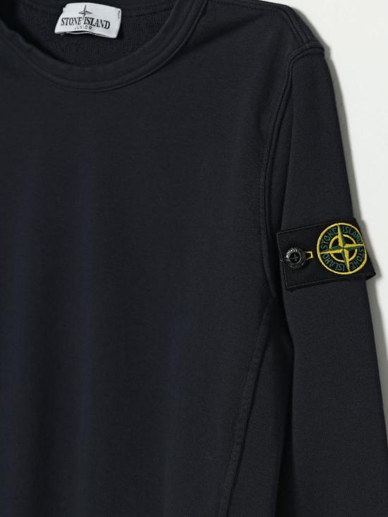 26SS [키즈] 스톤 아일랜드 풀오버 6100005S0040 V0020 Navy - STONE ISLAND