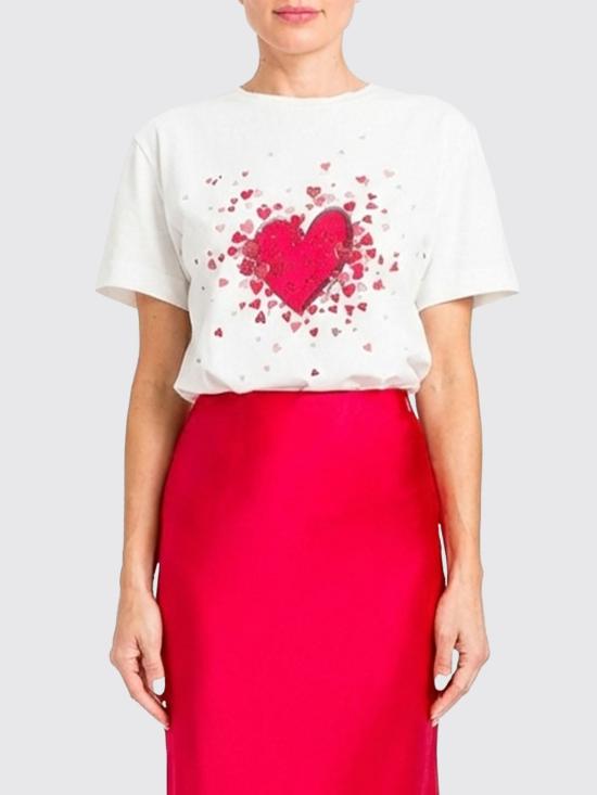 26SS 액티튜드 트윈세트 반팔 티셔츠 261AP2164 13294 White