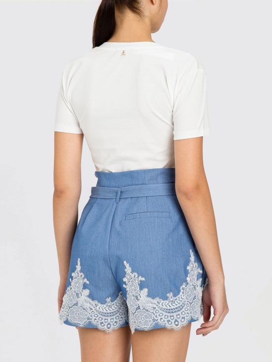 26SS 액티튜드 트윈세트 반팔 티셔츠 261AP2166 00526 White - ACTITUDE TWINSET