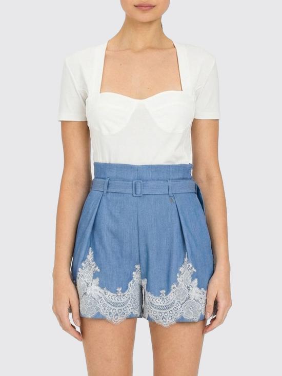 26SS 액티튜드 트윈세트 반팔 티셔츠 261AP2166 00526 White