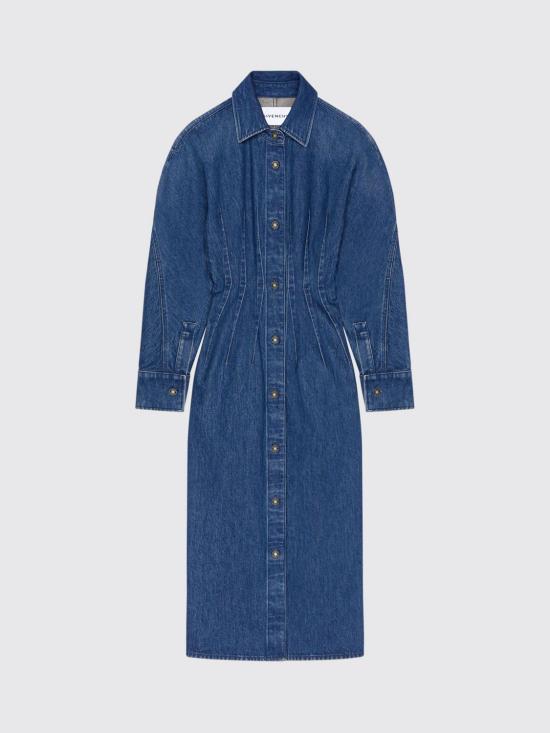 26SS 지방시 롱 원피스 BW22RC517B 420 Blue