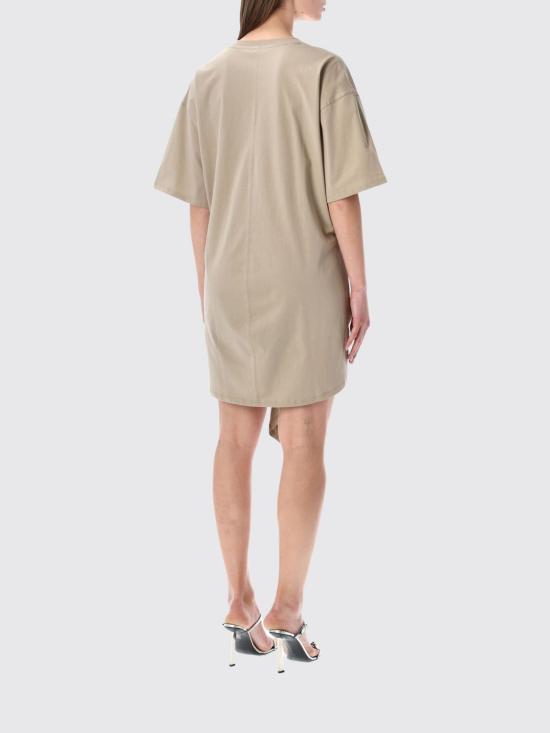 26SS 디젤 D-Elvor 이보르 티셔츠 드레스 A192320NIAX 5GD Beige - DIESEL