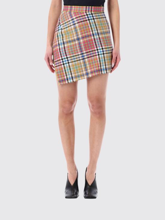 26SS 비비안웨스트우드 숏 스커트 1K01002RW01CD O215 Multicolor