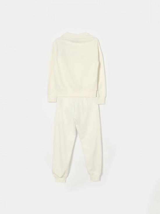 26SS [키즈] 저스트까발리 캐주얼 세트 JBP26022CFT9 White - JUST CAVALLI