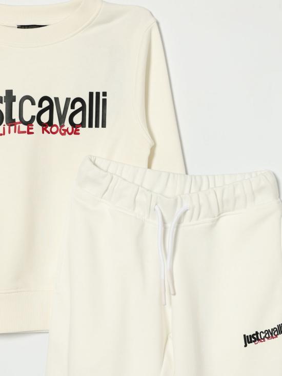 26SS [키즈] 저스트까발리 캐주얼 세트 JBP26022CFT9 White - JUST CAVALLI