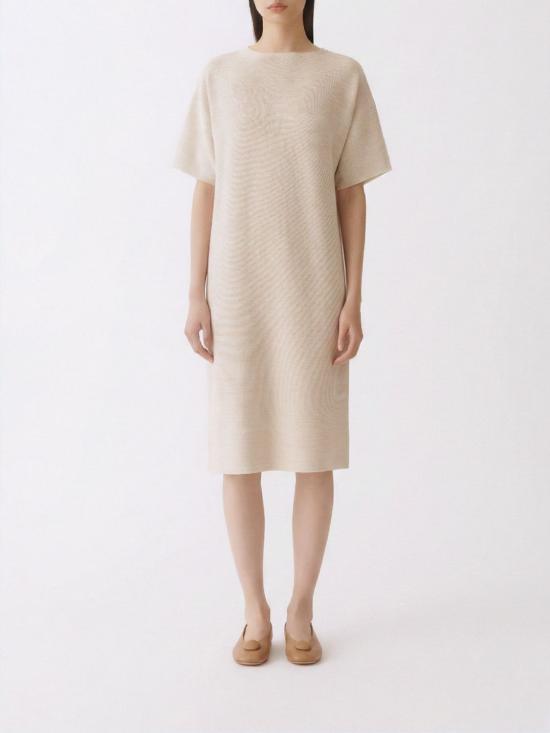 26SS 파비아나 필리피 율, 코튼 & 루렉스 드레스 파비아나 필리피 ABD266F178L766 0145 Butter