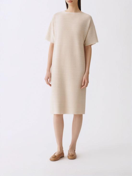 26SS 파비아나 필리피 율, 코튼 & 루렉스 드레스 파비아나 필리피 ABD266F178L766 0145 Butter - FABIANA FILIPPI