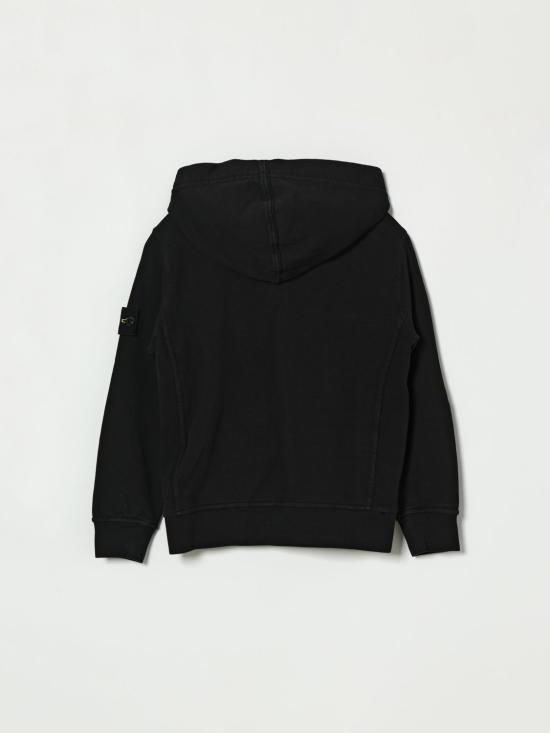26SS [키즈] 스톤 아일랜드 풀오버 6100004S0040 V0029 Black - STONE ISLAND
