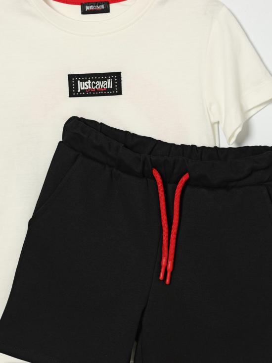 26SS [키즈] 저스트까발리 캐주얼 세트 JIP26059CJRHN White - JUST CAVALLI