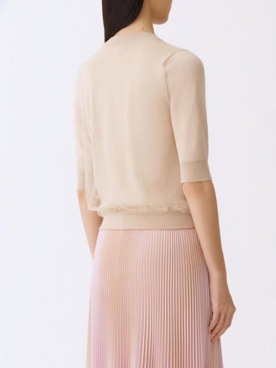 26SS 파비아나 필리피 스웨터 MAD266F008L922 0157 Beige - FABIANA FILIPPI