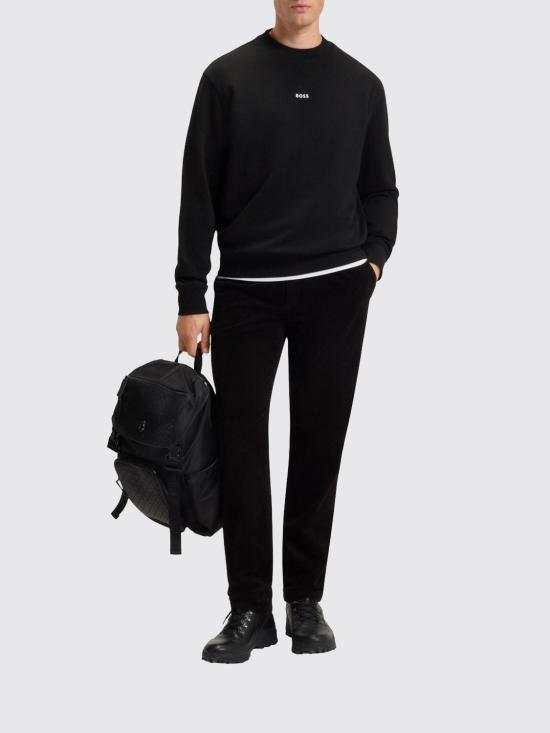 26SS 보스 긴팔 티셔츠 50514541 001 Black - BOSS