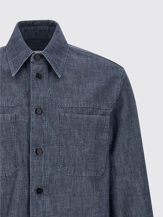 26SS 질샌더 긴팔 셔츠 J22DL0347J45323 406 Blue - JIL SANDER