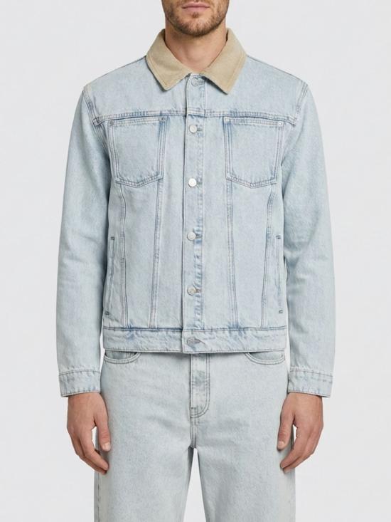 26SS 드롤드무슈 데님 자켓 PERMJT256CO123 LIGHT Blue