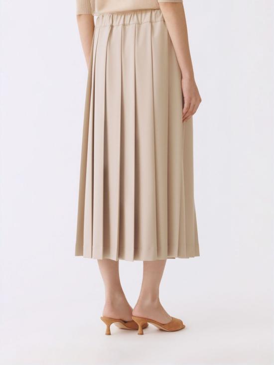 26SS 파비아나 필리피 롱 스커트 GND266F398D754 0162 Nude - FABIANA FILIPPI