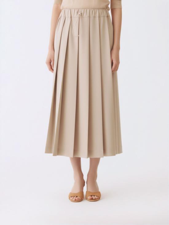 26SS 파비아나 필리피 롱 스커트 GND266F398D754 0162 Nude