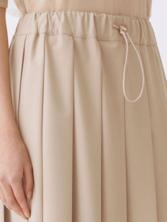 26SS 파비아나 필리피 롱 스커트 GND266F398D754 0162 Nude - FABIANA FILIPPI