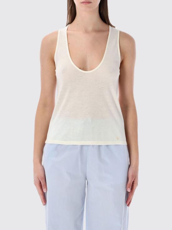 26SS 루루 스튜디오 민소매 티셔츠 ALBIA IVORY White