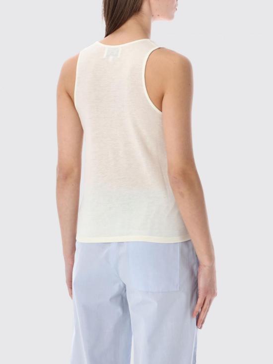 26SS 루루 스튜디오 민소매 티셔츠 ALBIA IVORY White - LOULOU STUDIO