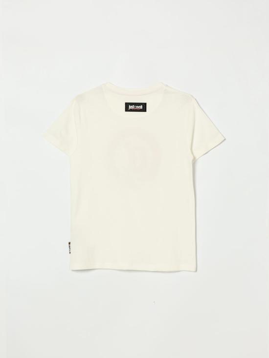 26SS [키즈] 저스트까발리 티셔츠 JBP26050TSRHN White - JUST CAVALLI